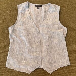 Tamara H Chambray Vest